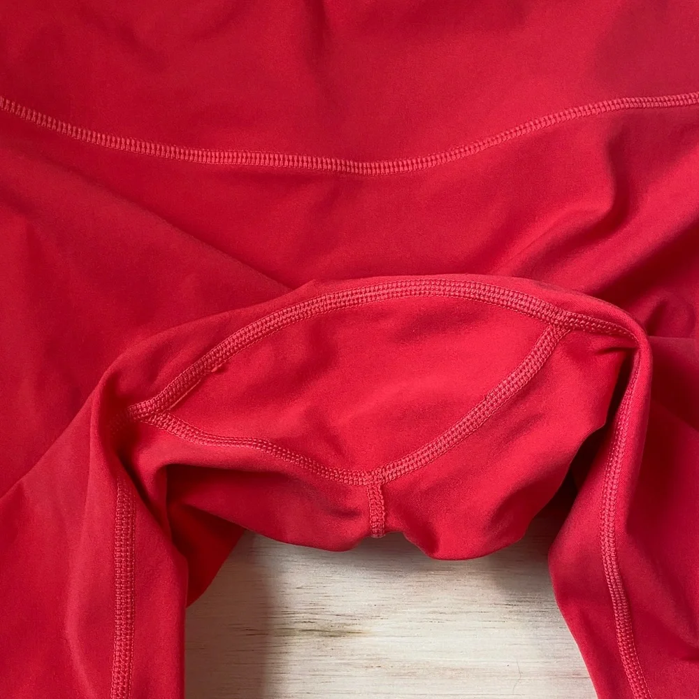 Alphalete Vibrant Red Leggings - Picture 6 of 9